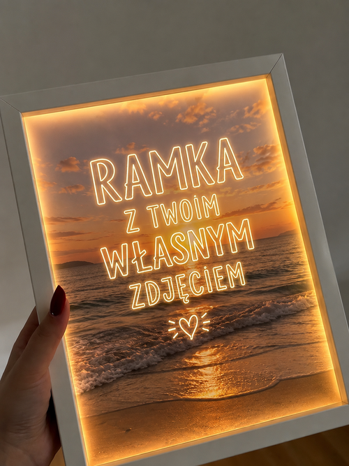 Ramka LED - z własnym zdjęciem